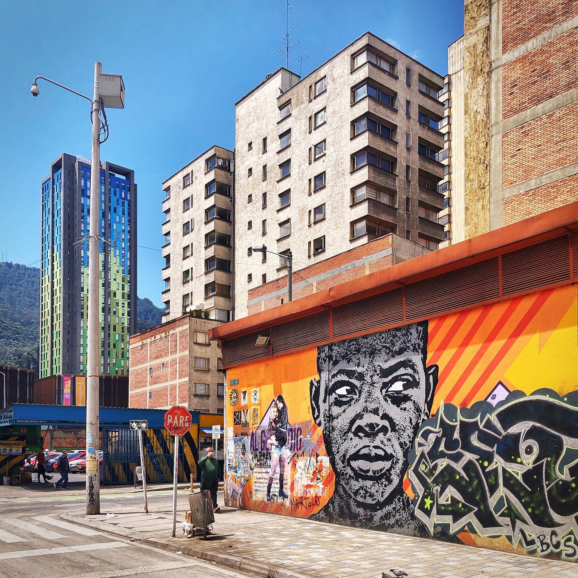 Bogotá, Colombia Street art in Bogotá