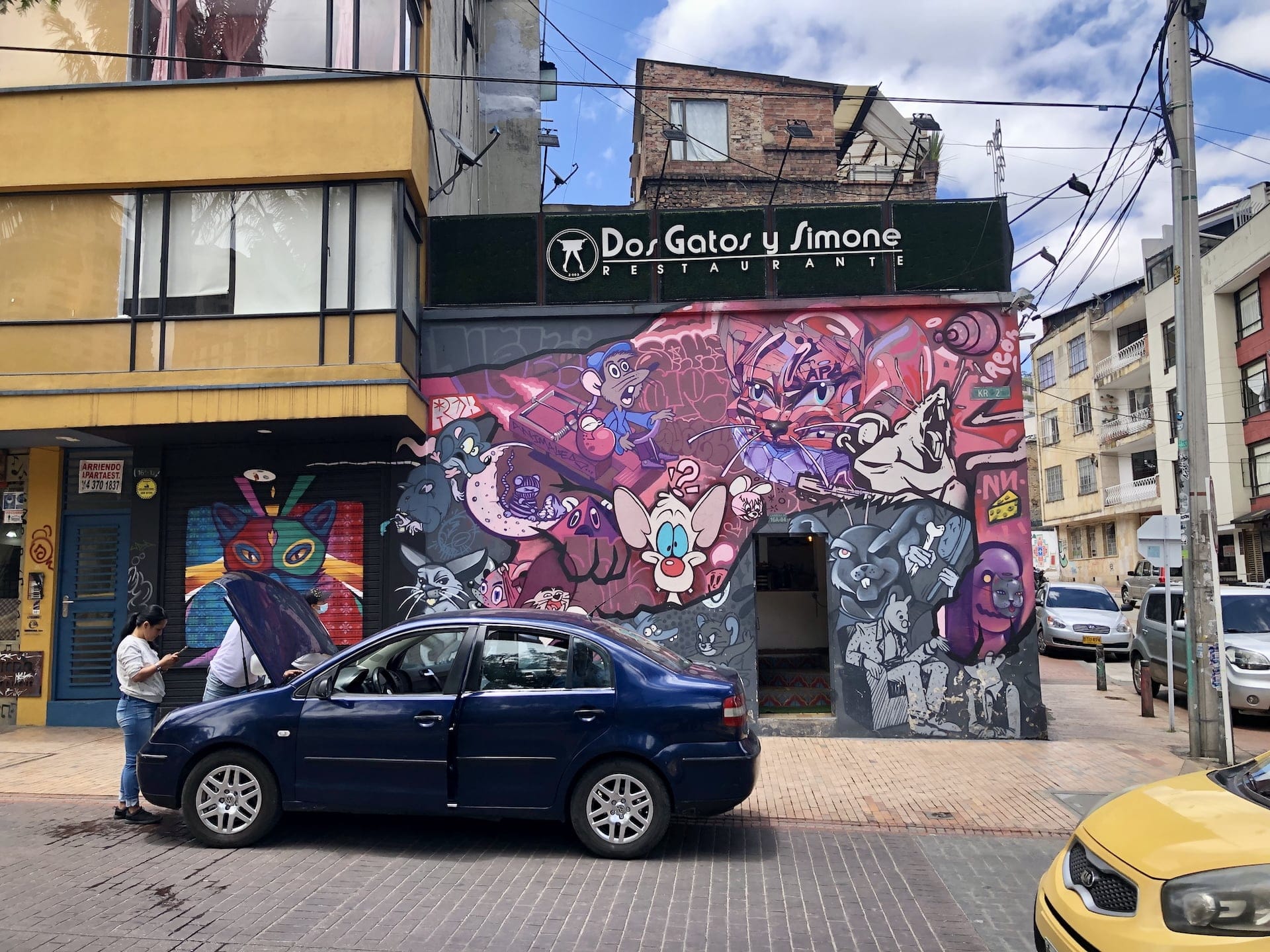 Bogotá, Colombia Street art in Bogotá