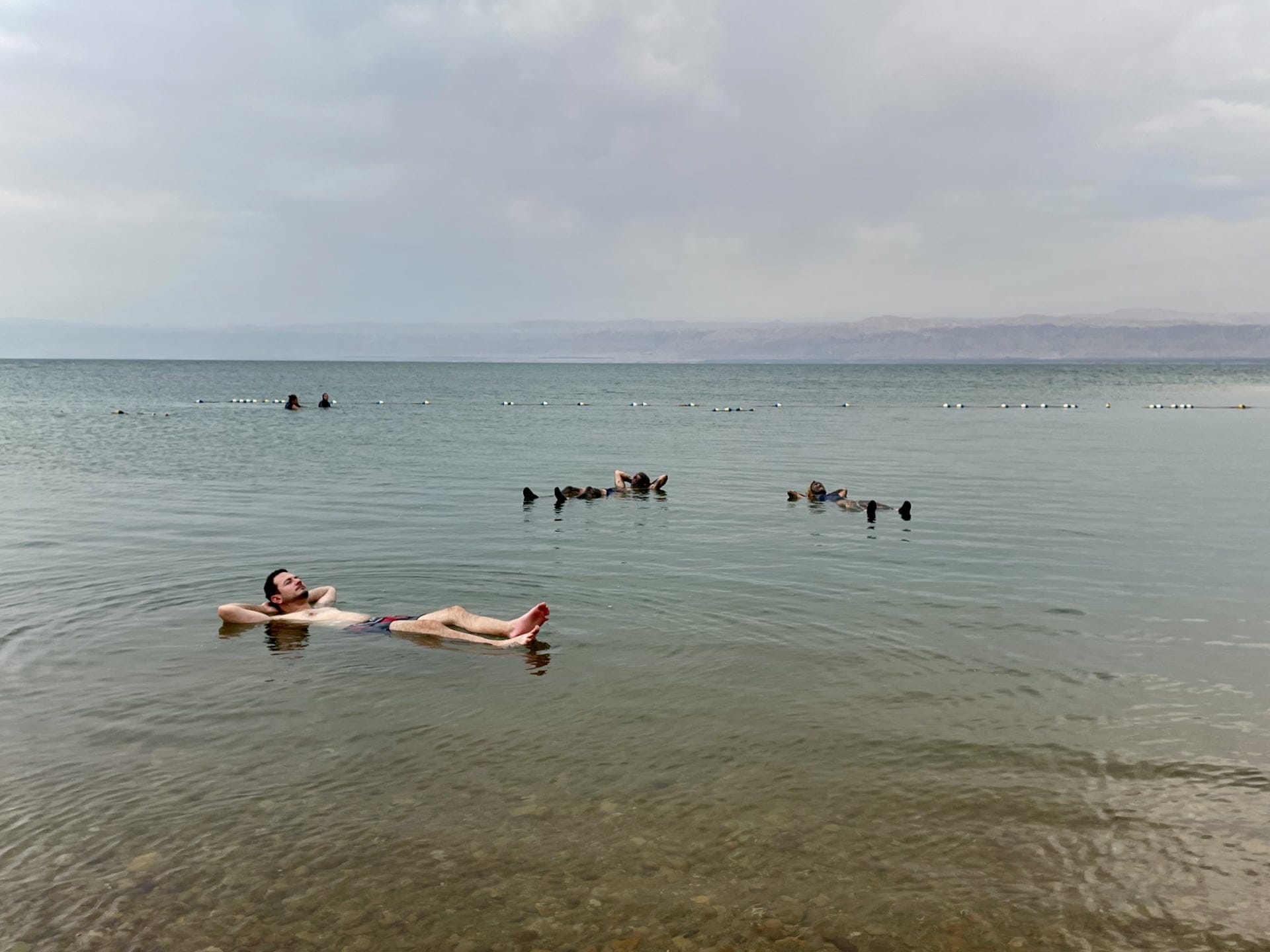 Dead Sea, Jordan Floating in the Dead Sea.