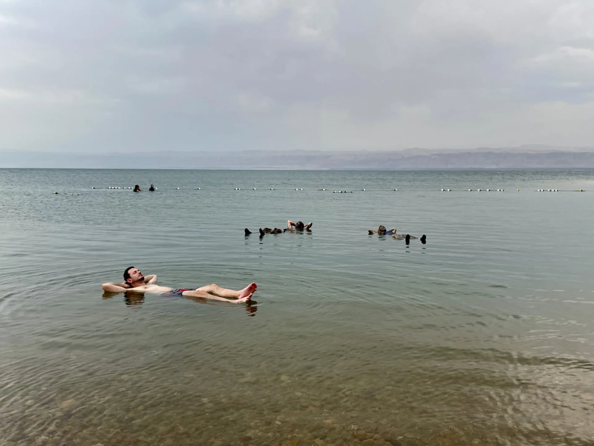 Dead Sea, Jordan Floating in the Dead Sea.