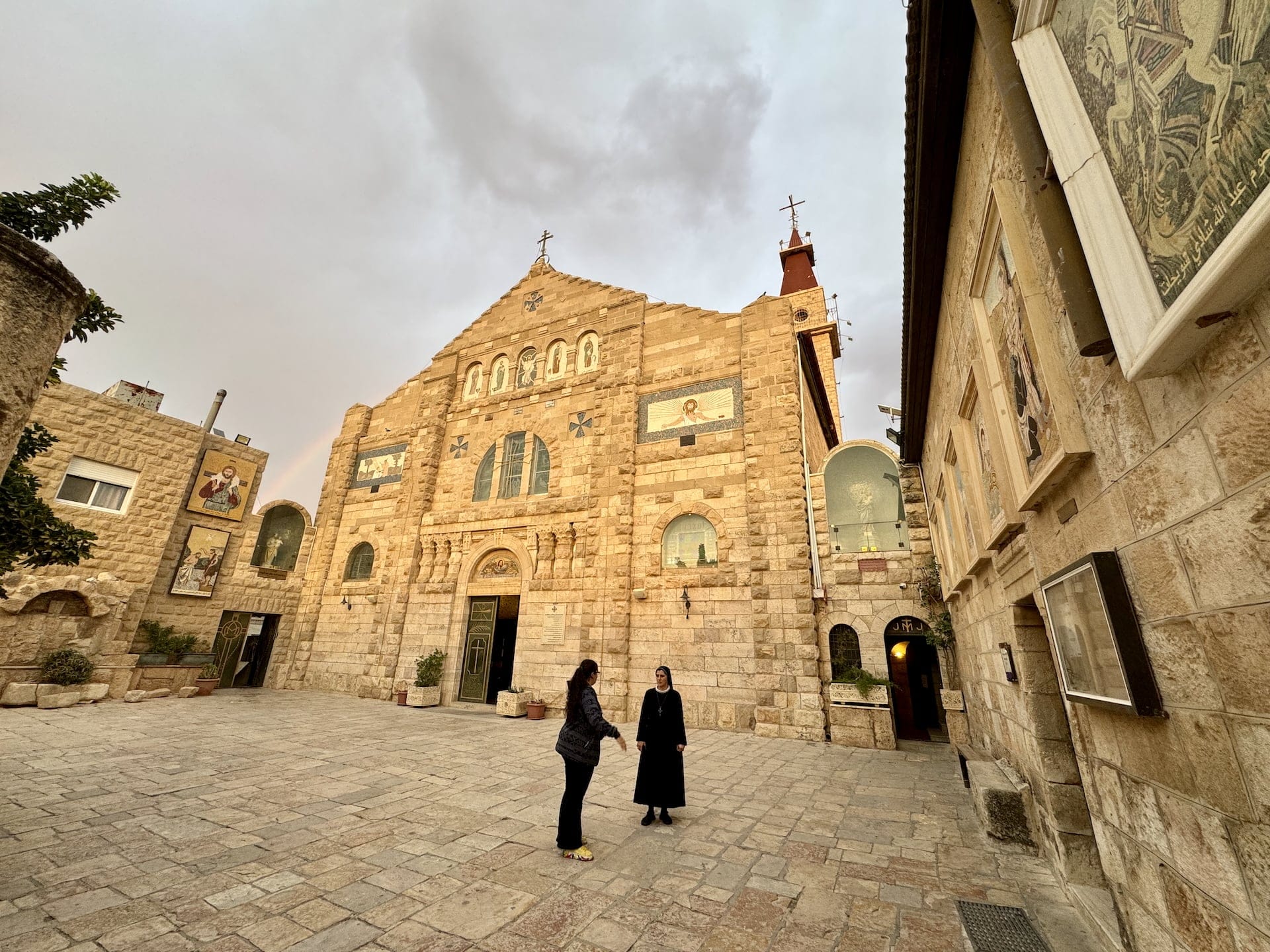 Madaba, Jordan Church of St. John the Baptist in Madaba.