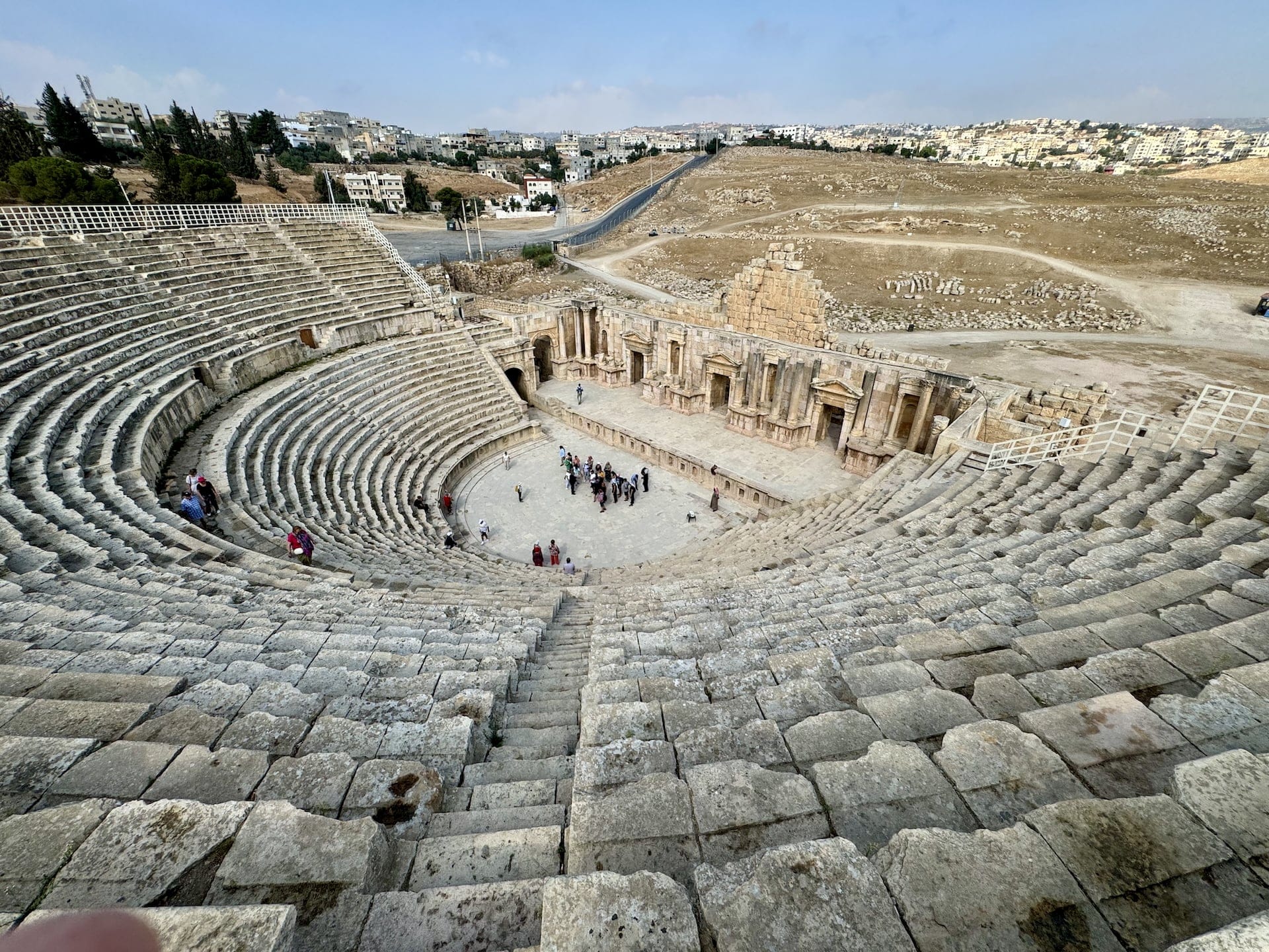 Jerash, Jordan Southern Theatre of Jerash.