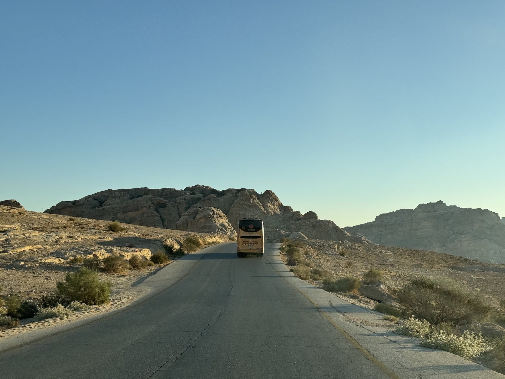 Jordan Road trip in Jordan.
