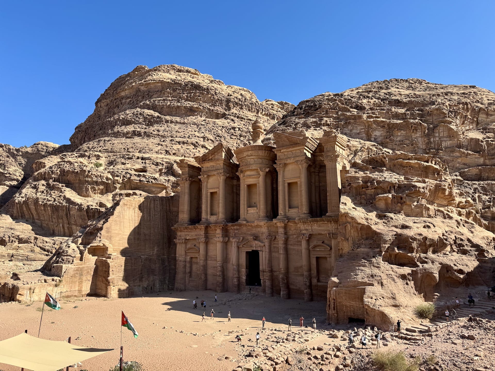 Petra, Jordan The Monastery (Al-Dayr) in Petra.