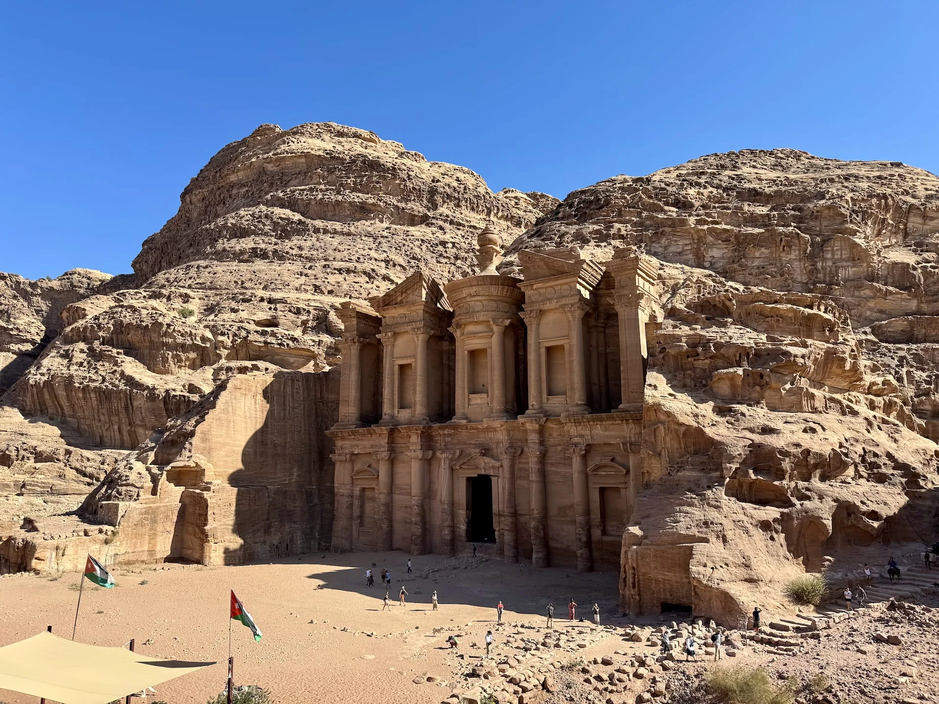 Petra, Jordan The Monastery (Al-Dayr) in Petra.