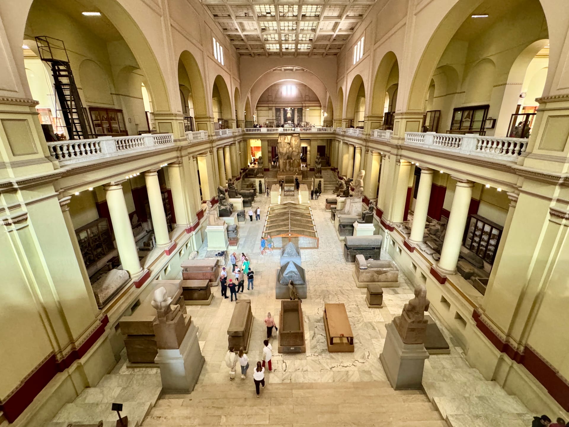 Egyptian Museum, Cairo, Egypt Inside the Egyptian Museum