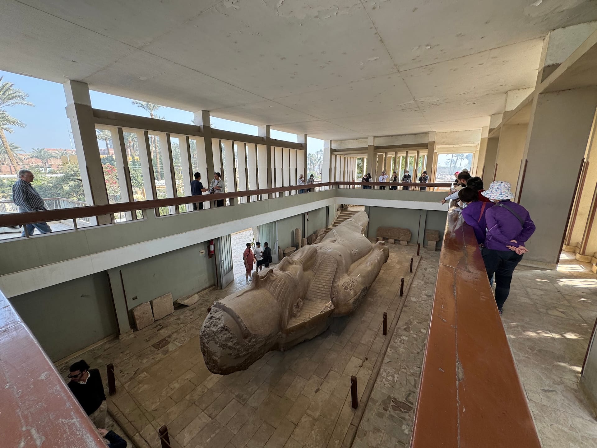 Memphis, Egypt Giant statue of Ramesses II
