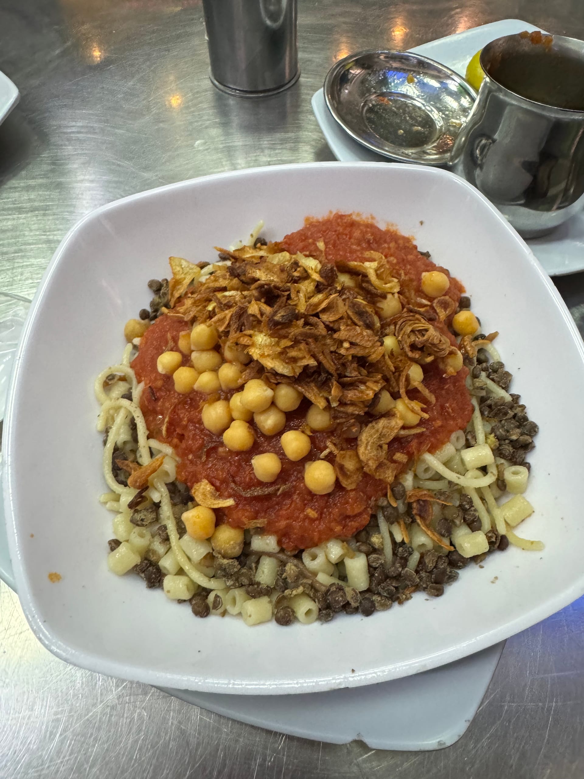 Koshary, the national food of Egypt Koshary, the national food of Egypt