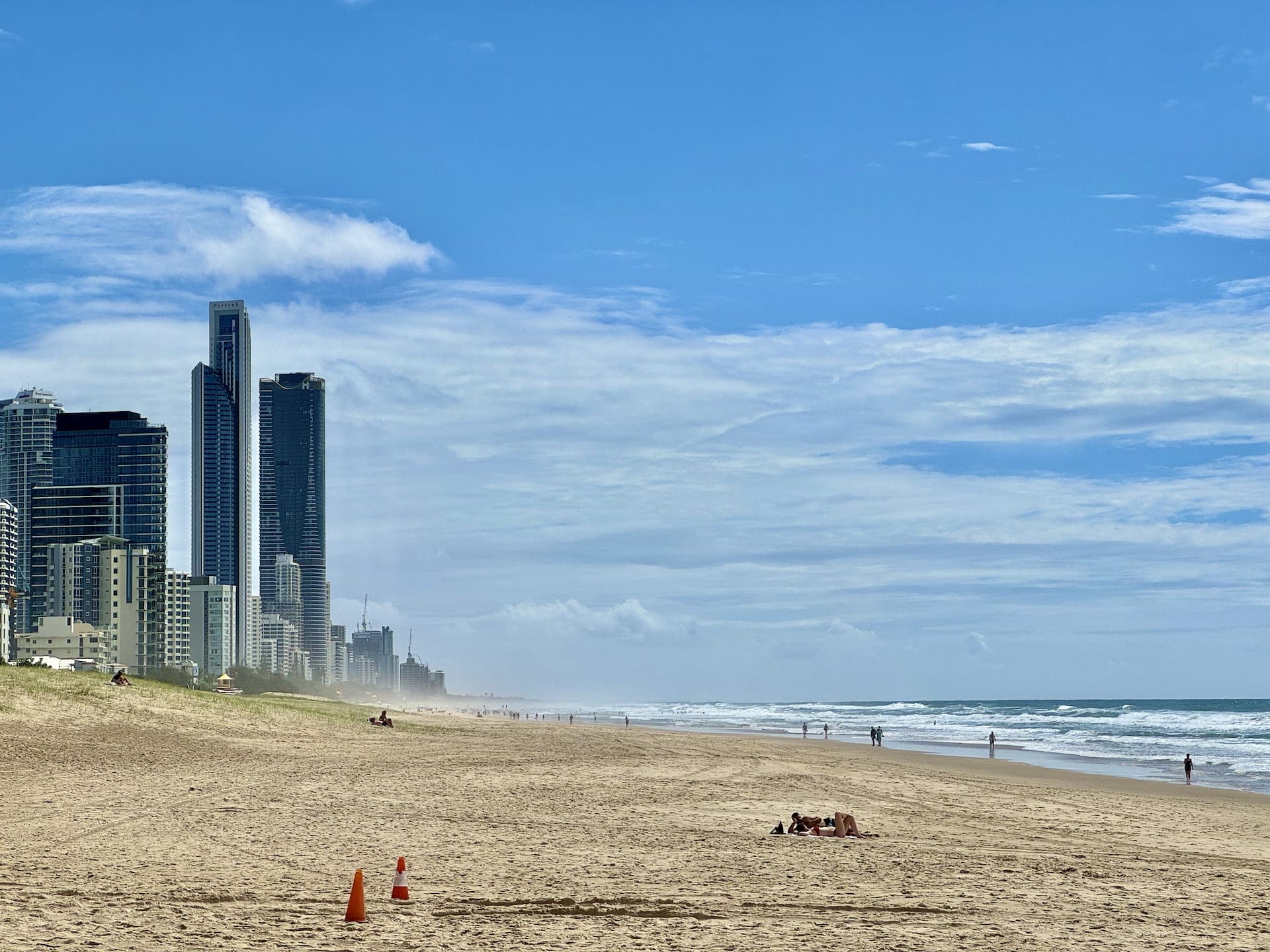 Gold Coast, Australia The vast beaches of Gold Coast.
