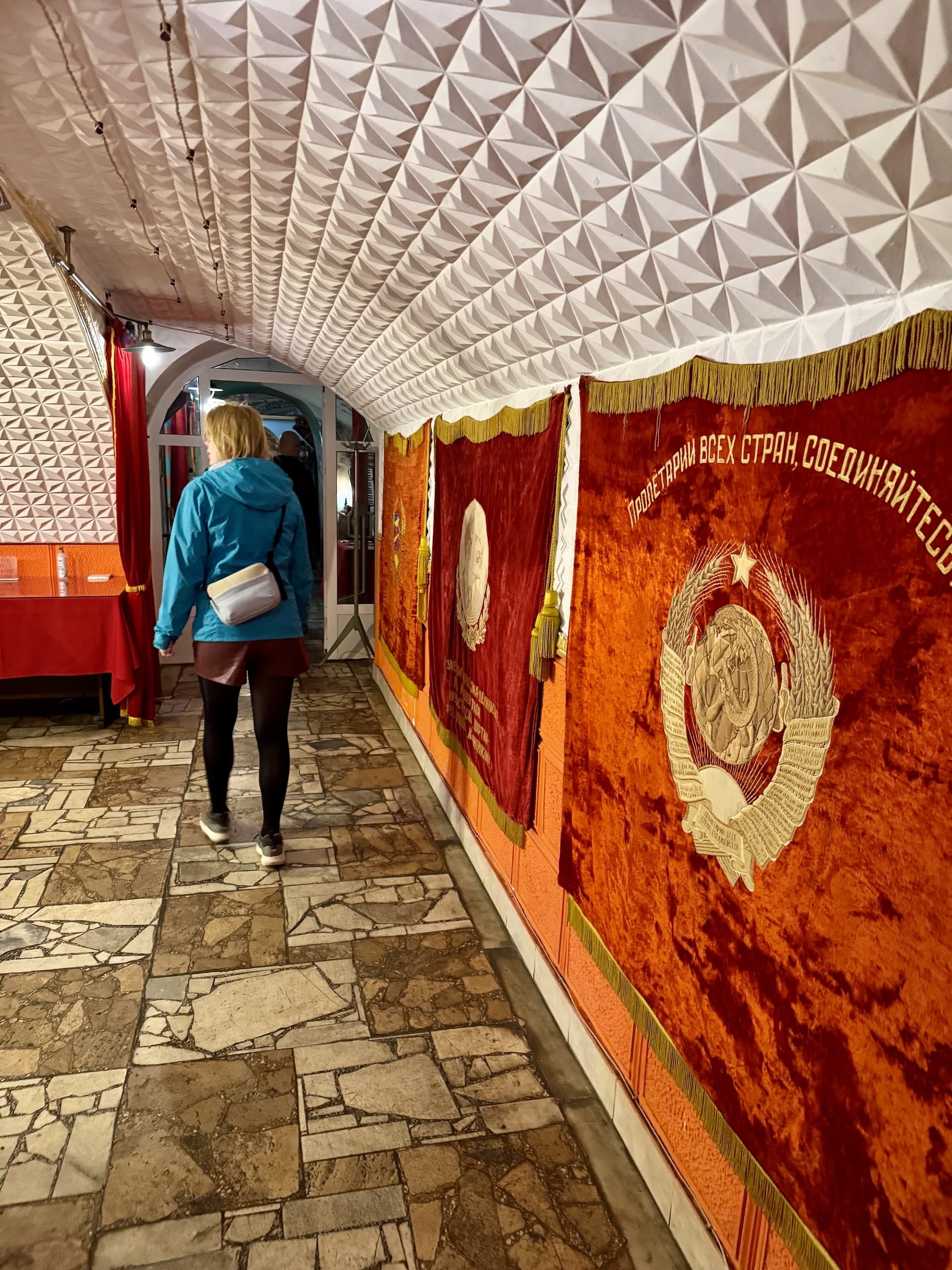 Tiraspol, Transnistria Soviet-themed dining at Cantina URSS.