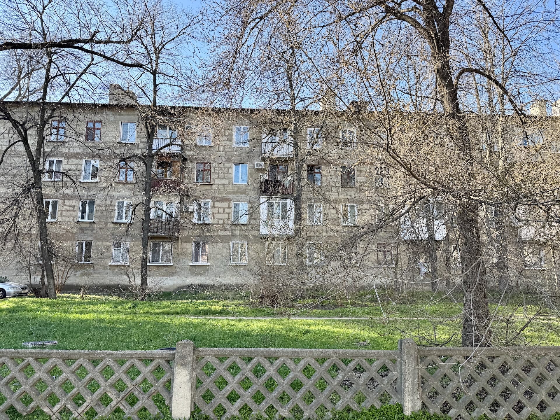 Tiraspol, Transnistria Regular housing in Tiraspol.