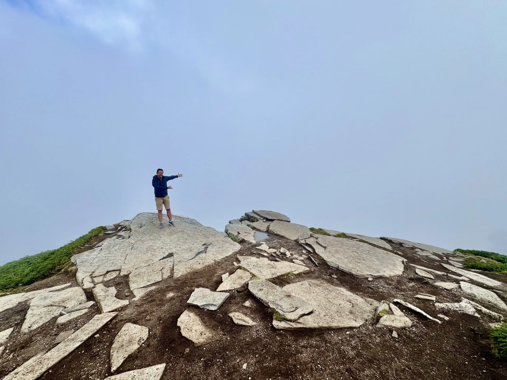 The Rila Lakes are beyond the clouds, I swear!