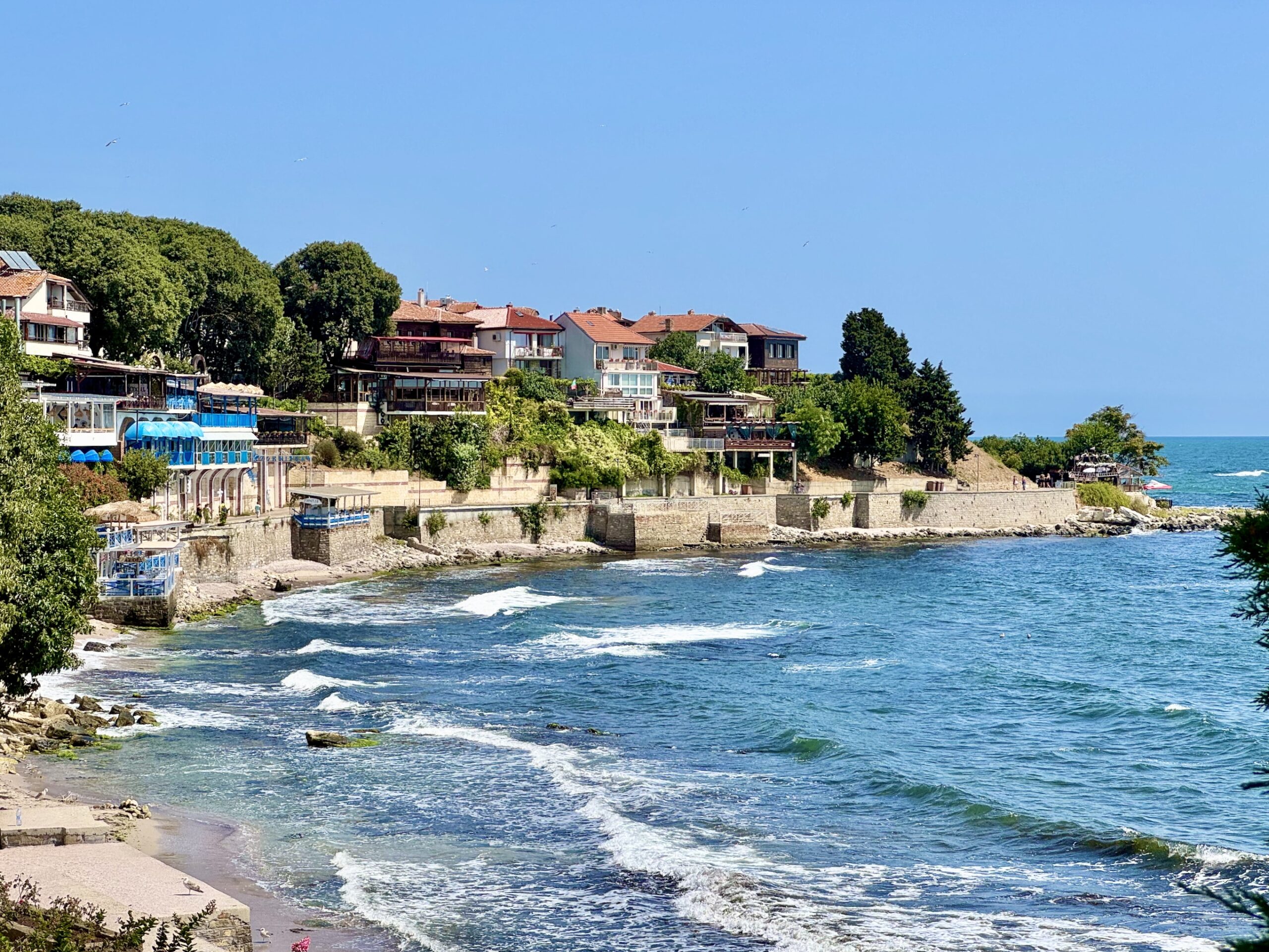 Beach in Nesebar, Bulgaria