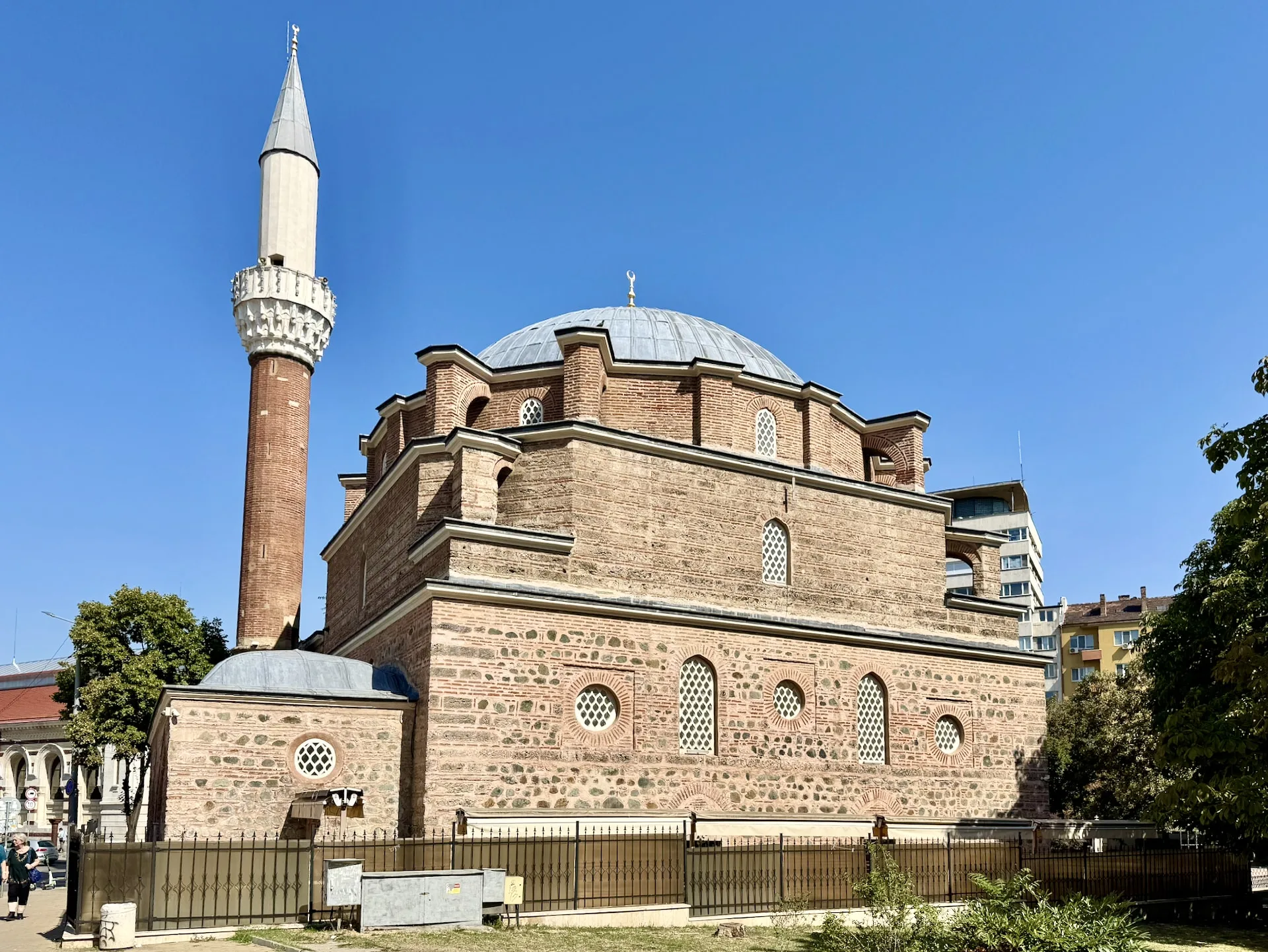 Banya Bashi is Sofia's five-century-old mosque in the city center, still in operation today.