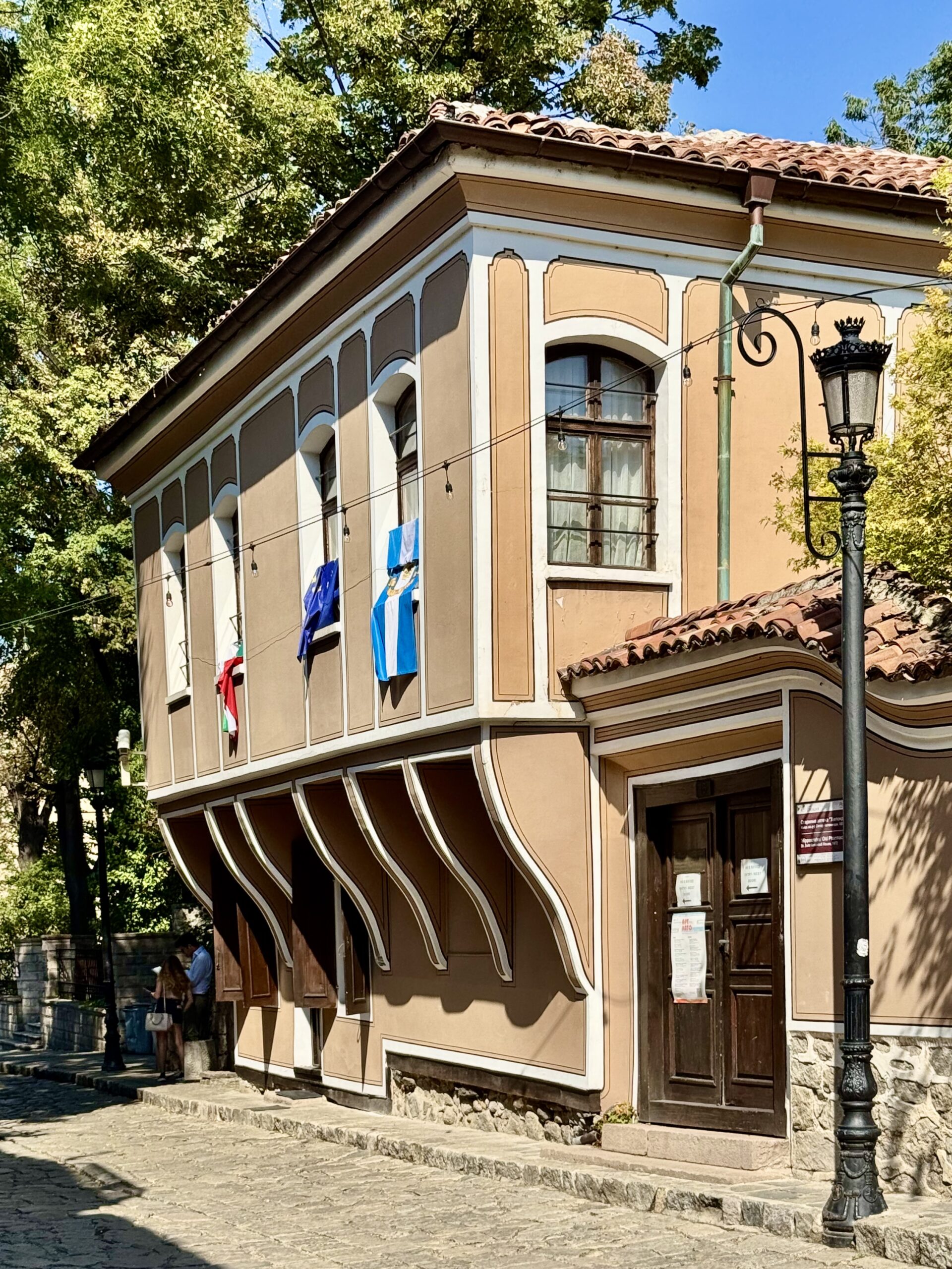 A good example of a Bulgarian Revival style building in the old town.