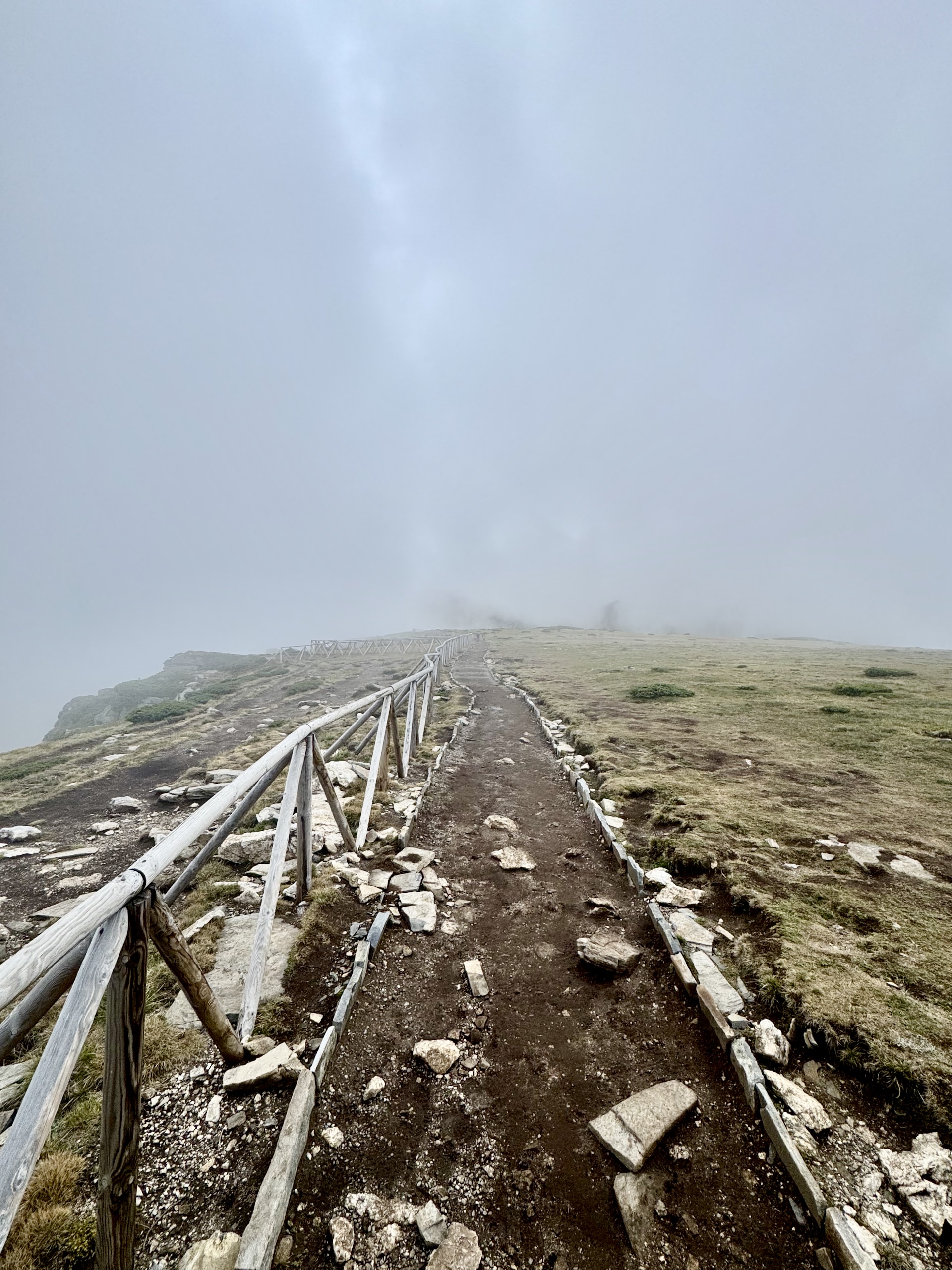 Seven Rila Lakes, Bulgaria The hiking trail has a special atmosphere in this weather