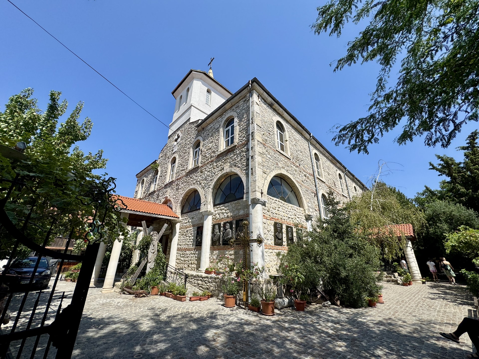 Dormition of Theotokos Church, much newer than the others.