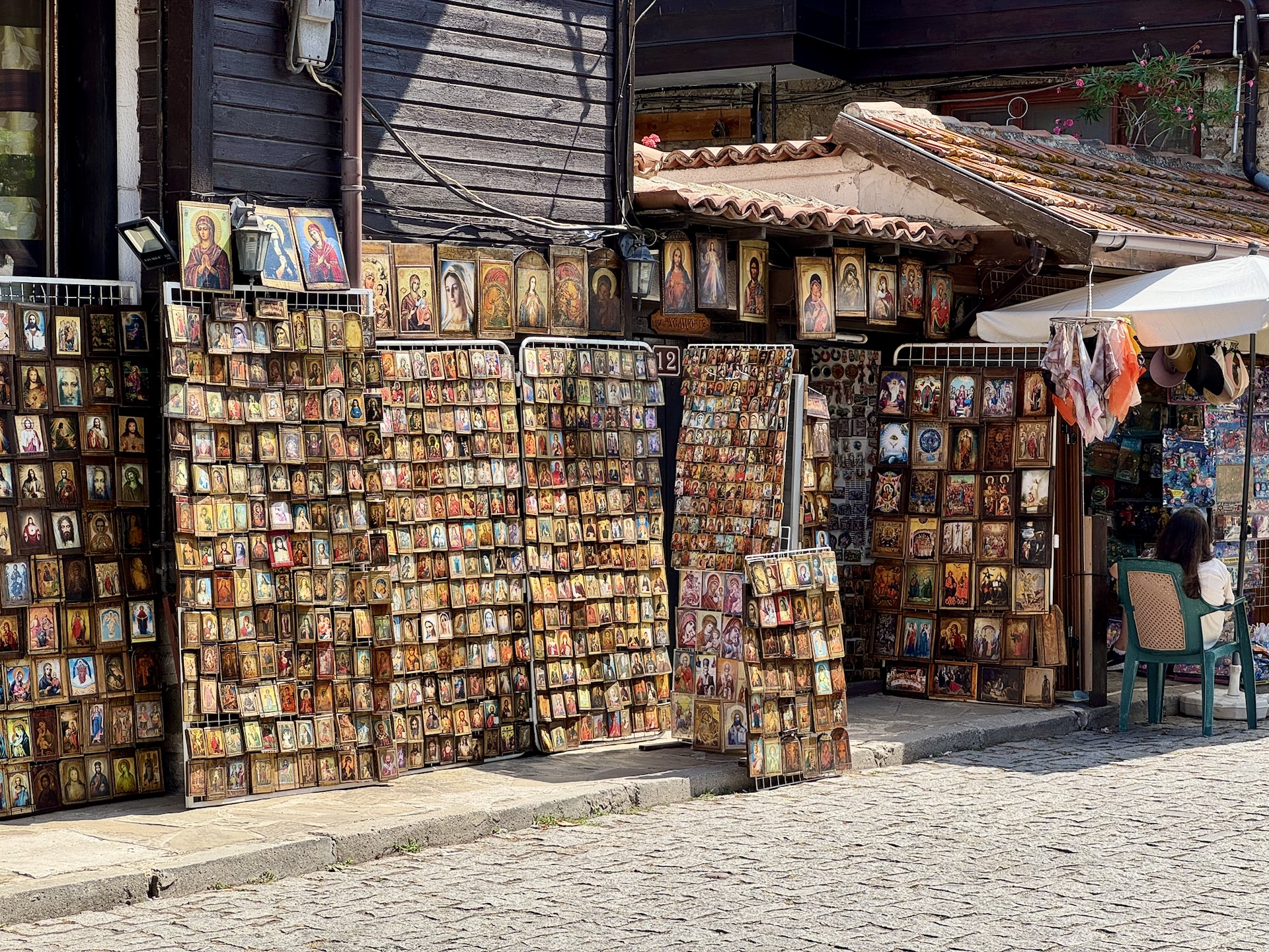 If you're looking for a traditional souvenir, there's no shortage of icons.