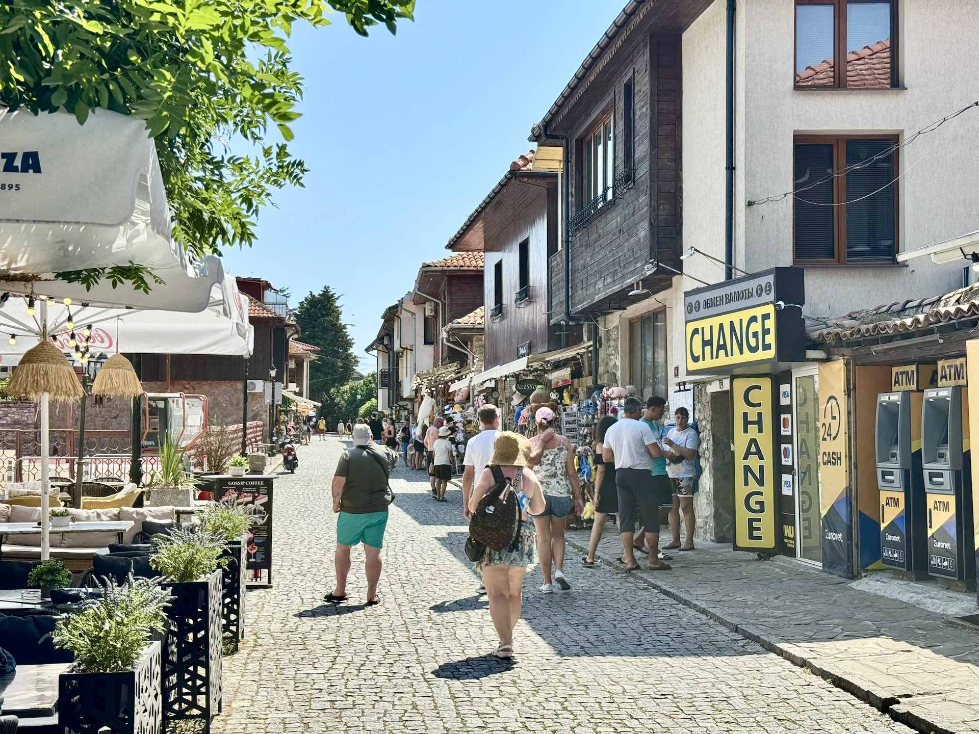 There is of course no shortage of shops catering to tourists in the old houses on the streets.