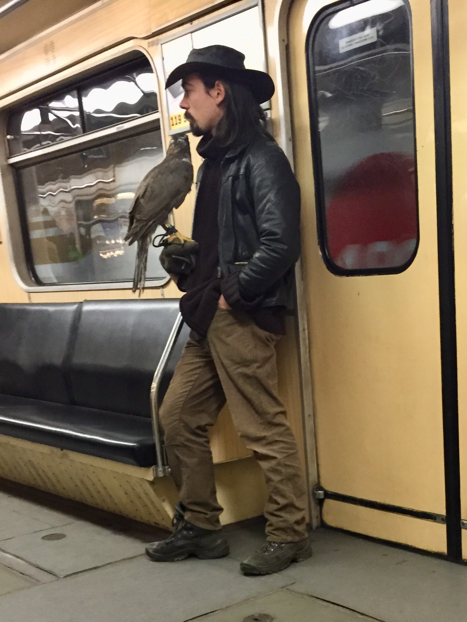 In the old M3 metro, anything could happen.