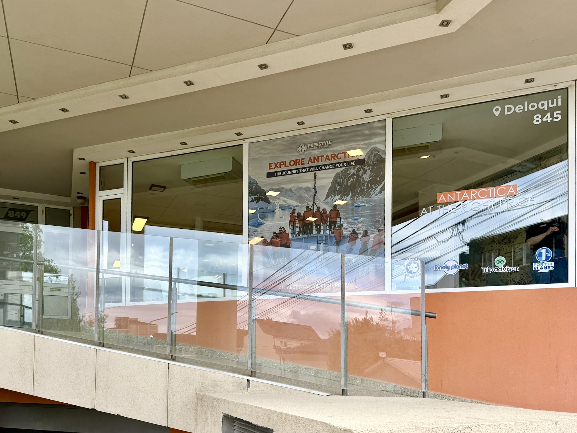 The Freestyle Adventure Travel office in Ushuaia.