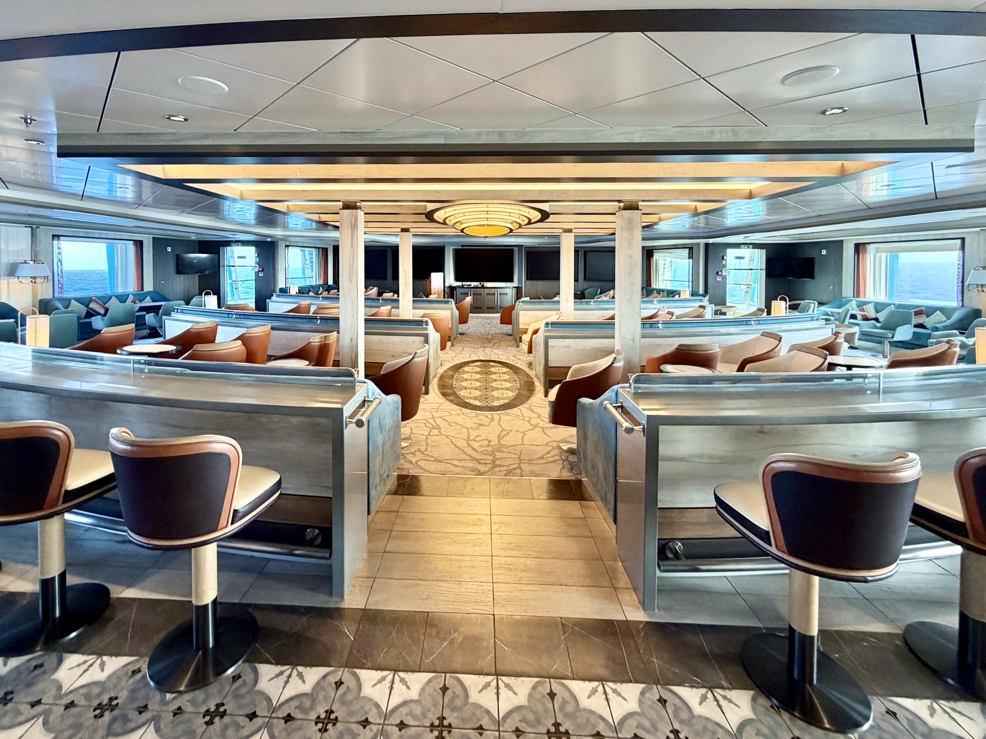 The lecture room, where all recaps & briefings, educational presentations, and evening programs take place